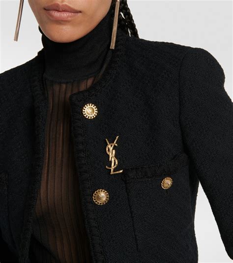 saint laurent ysl brooch|saint laurent men brooch.